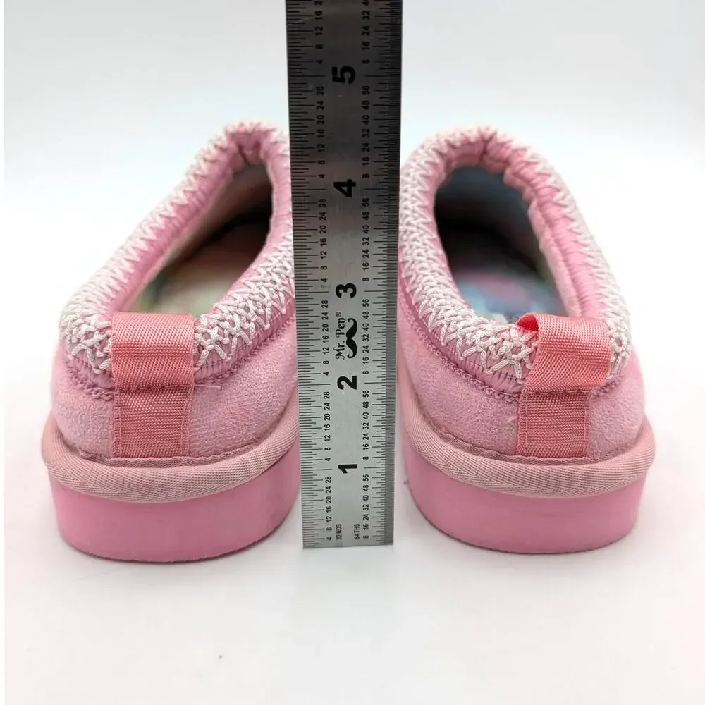 Steve Madden Jordy Faux Fur Lined Slipper Shoes Kids' Pink Size US5M EU37